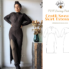Centli Sweater Skirt Extension Pattern (English)