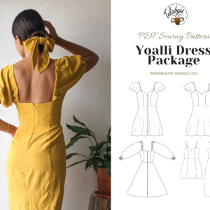 Yoalli Dress Pattern Package (English)