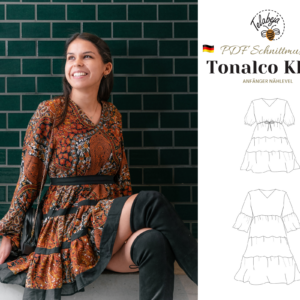 Tonalco Kleid Schnittmuster (Deutsch)