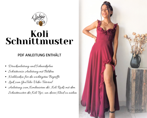 Koli Schnittmuster Paket (Deutsch) - Image 3