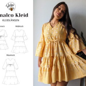 Tonalco Kleid Schnittmuster (Deutsch)