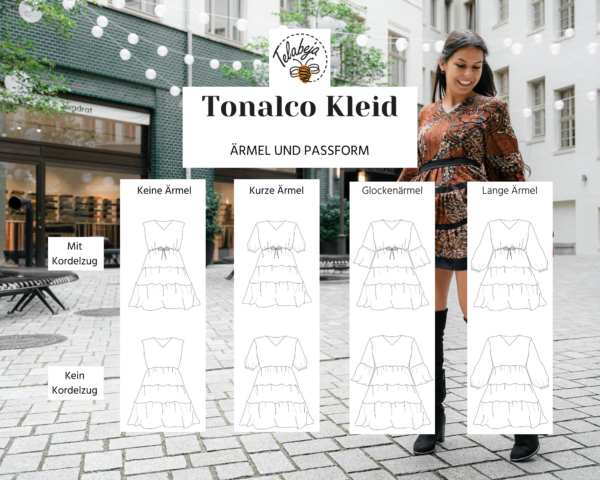 Tonalco Kleid Schnittmuster (Deutsch) - Image 3