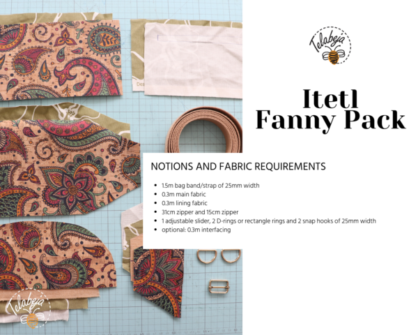 Itetl Fanny Pack Pattern (English) - Image 4