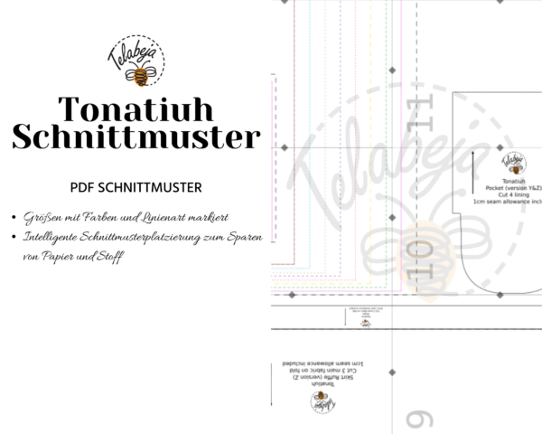 Tonatiuh Schnittmuster (Deutsch) - Image 4