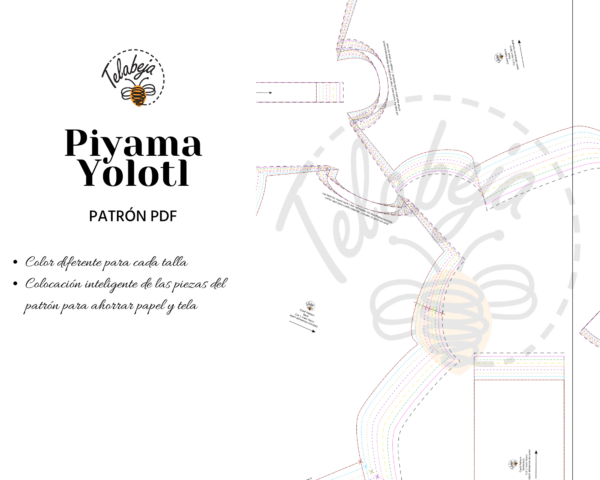 Yolotl - Patrón Piyama (Español) - Image 4