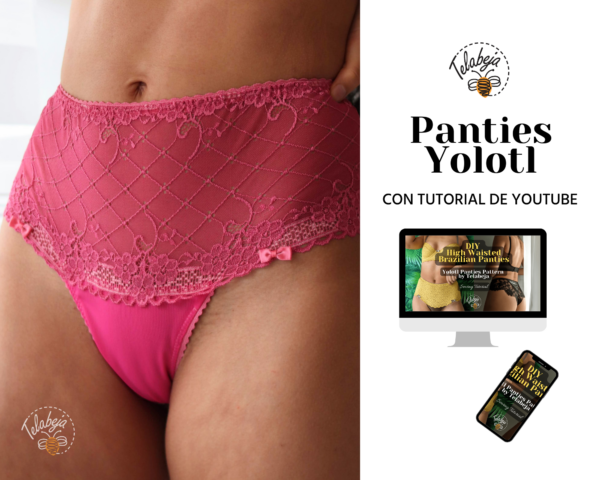 Yolotl - Patrón Panties (Español) - Image 4