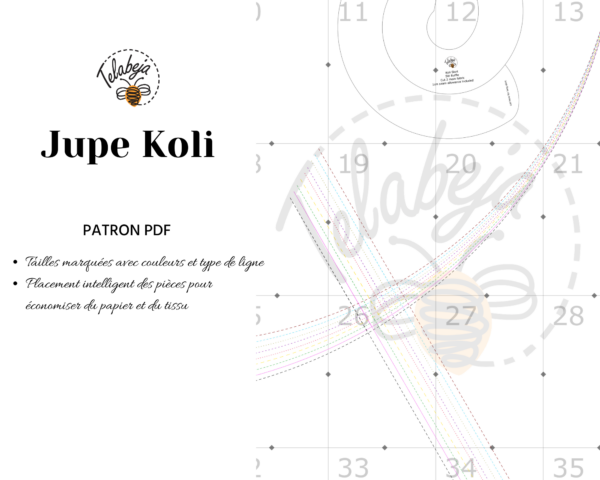 Koli - Patron Jupe (Français) - Image 4