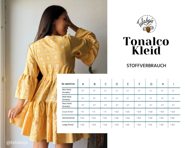 Tonalco Kleid Schnittmuster (Deutsch) - Image 7