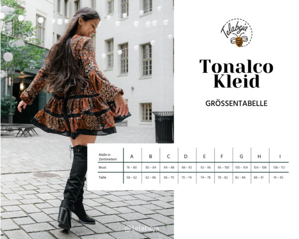 Tonalco Kleid Schnittmuster (Deutsch) - Image 8