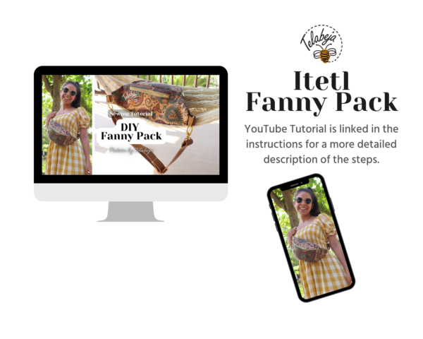 Itetl Fanny Pack Pattern (English) - Image 5