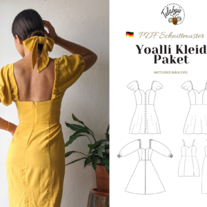 Yoalli Kleid Schnittmuster Paket (Deutsch)