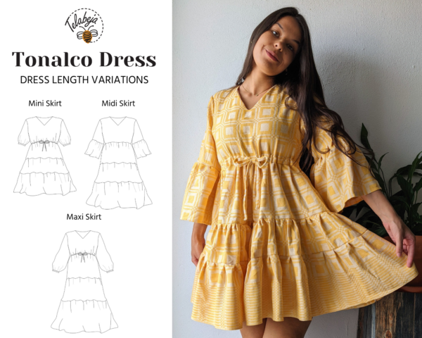 Tonalco Dress Pattern (English) - Image 2