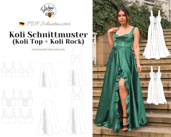 Koli Schnittmuster Paket (Deutsch)