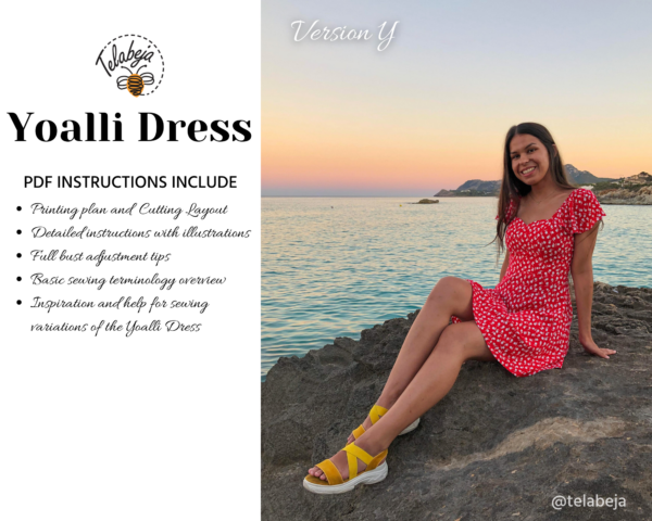 Yoalli Dress Pattern (English) - Image 2