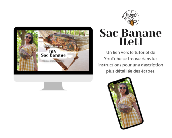 Itetl - Patron Sac banane (Français) - Image 5