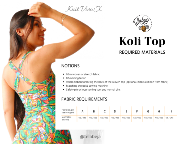 Koli Top Pattern (English) - Image 6