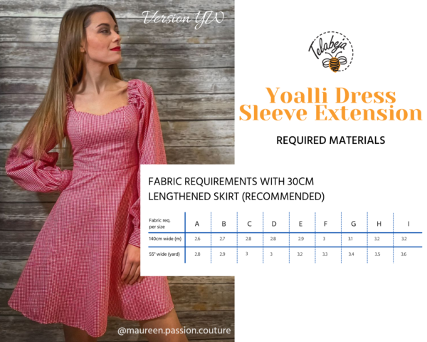 Yoalli Sleeve Extension Pattern (English) - Image 7