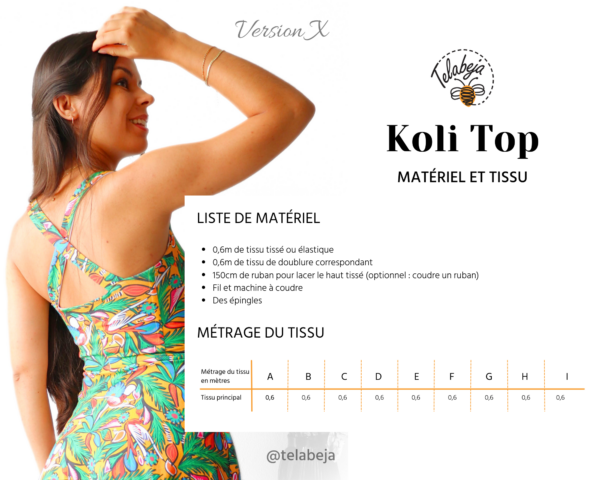 Koli Top Patron (Français) - Image 6