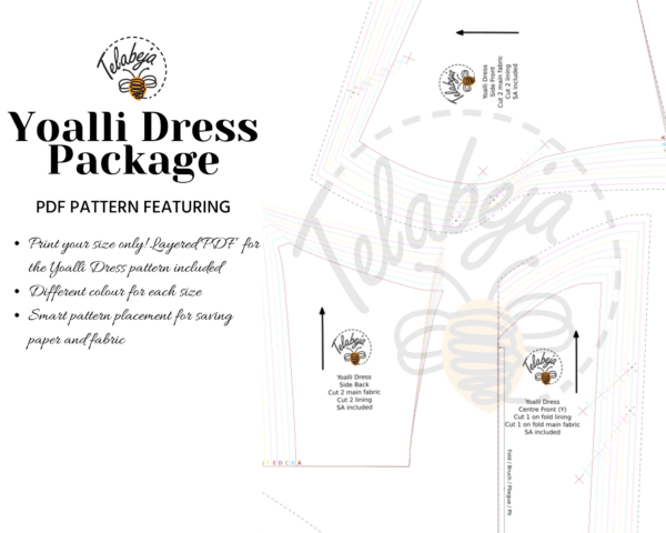 Yoalli Dress Pattern Package (English) - Image 7