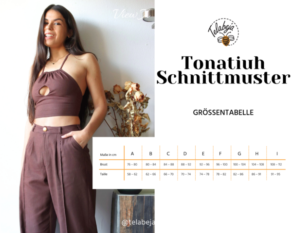 Tonatiuh Schnittmuster (Deutsch) - Image 7