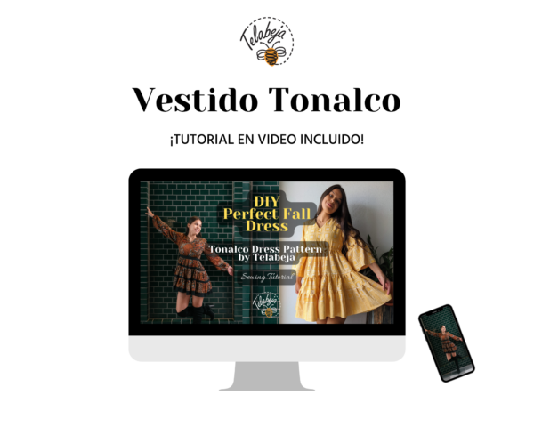 Tonalco - Patrón Vestido (Español) - Image 9