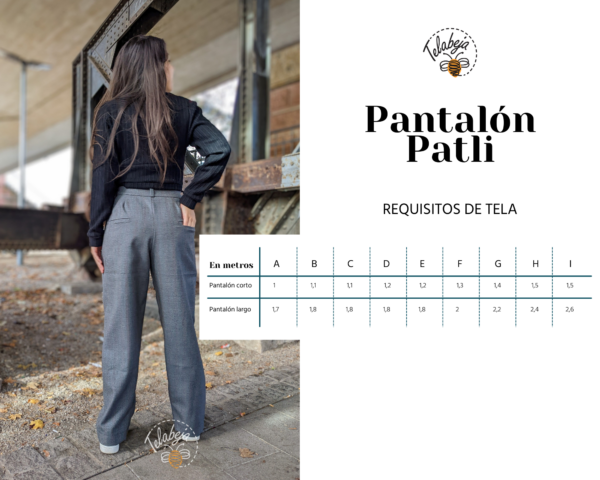 Patli - Patrón Pantalón (Español) - Image 7