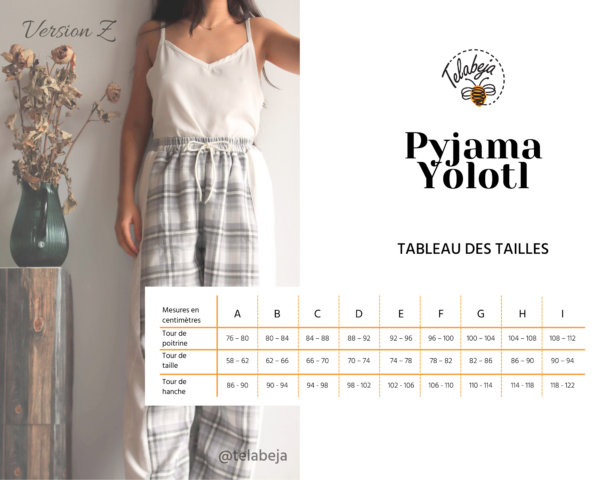 Yolotl - Patron Pyjama (Français) - Image 7