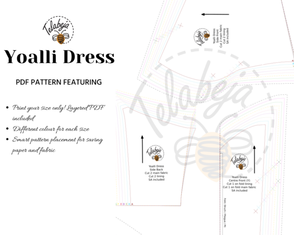 Yoalli Dress Pattern (English) - Image 3