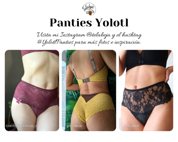 Yolotl - Patrón Panties (Español) - Image 8