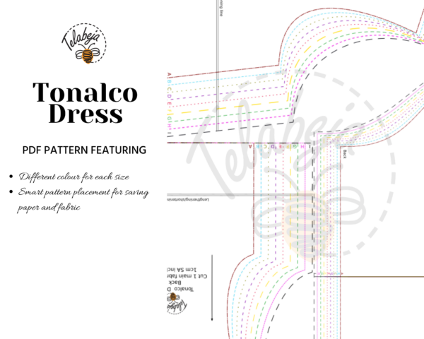 Tonalco Dress Pattern (English) - Image 4