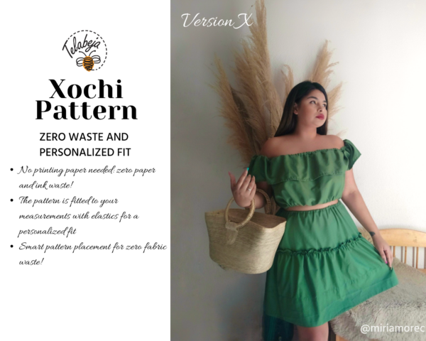 Xochi Zero Waste Pattern (English) - Image 4