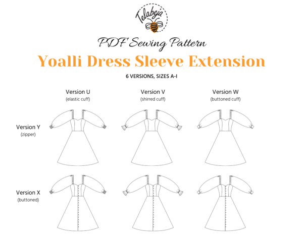 Yoalli Sleeve Extension Pattern (English) - Image 2