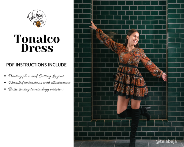 Tonalco Dress Pattern (English) - Image 5