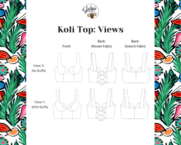 Koli Top Pattern (English) - Image 2