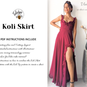 Koli Skirt Pattern (English)