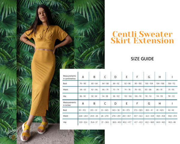 Centli Sweater Skirt Extension Pattern (English) - Image 3