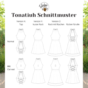 Tonatiuh Schnittmuster (Deutsch)