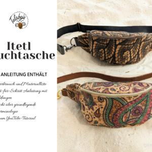 Itetl Bauchtasche Schnittmuster (Deutsch)