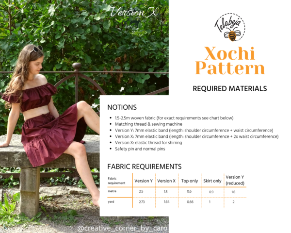 Xochi Zero Waste Pattern (English) - Image 6