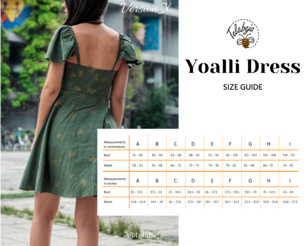 Yoalli Dress Pattern (English) - Image 6