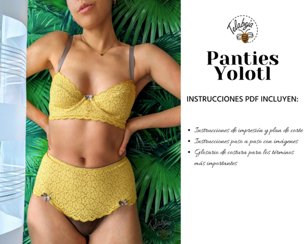 Yolotl - Patrón Panties (Español) - Image 2