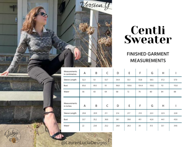 Centli Sweater Pattern (English) - Image 8