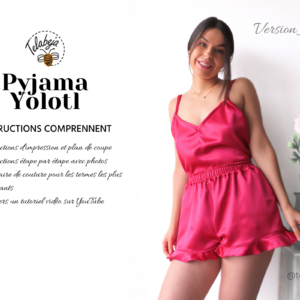 Yolotl – Patron Pyjama (Français)