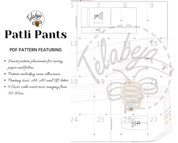 Patli Pants Pattern (English) - Image 3