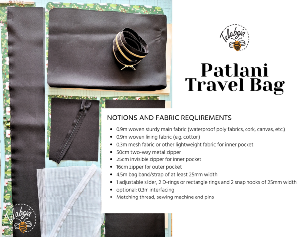 Patlani Travel Bag Pattern (English) - Image 4