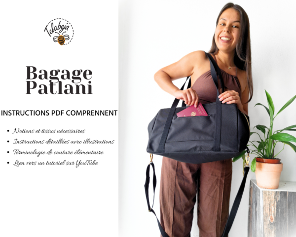 Patlani - Patron Bagage (Français) - Image 2