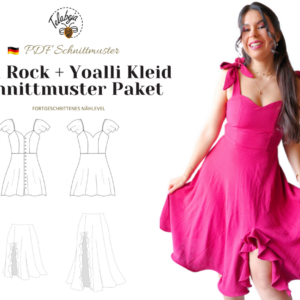 Koli Rock & Yoalli Kleid Schnittmuster Paket (Deutsch)