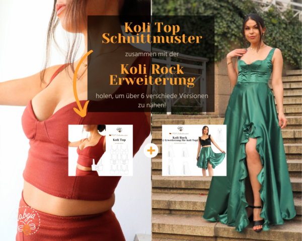 Koli Rock & Yoalli Kleid Schnittmuster Paket (Deutsch) - Image 10