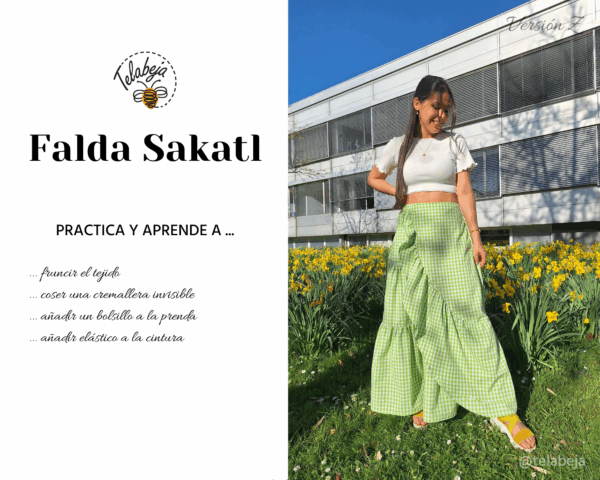 Sakatl - Patrón Falda (Español) - Image 5