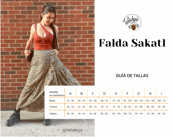 Sakatl - Patrón Falda (Español) - Image 7